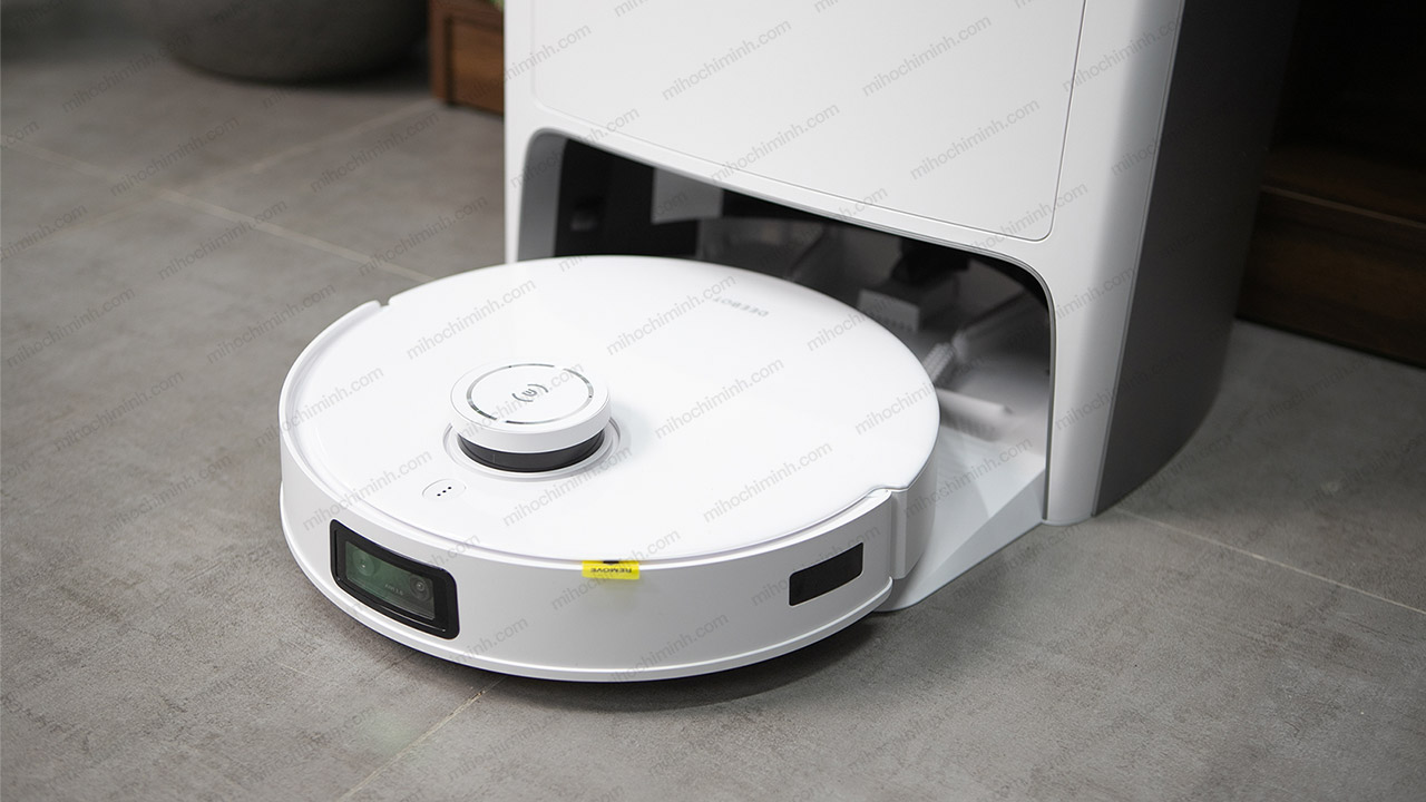 Ecovacs T10 OMNI dọn sâu 4 bước