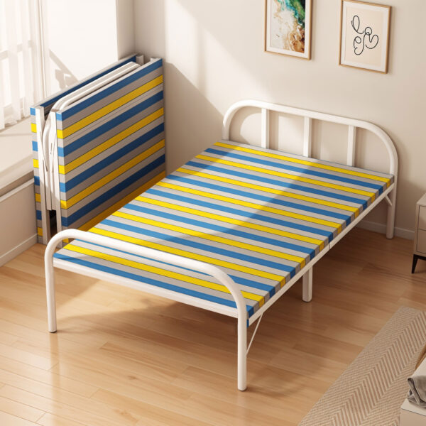 Giường Ngủ Có Nệm Gấp Gọn Loại 2 Đoạn Giá Rẻ Hiệu Dakita Chiều Rộng Từ 80cm, 100cm