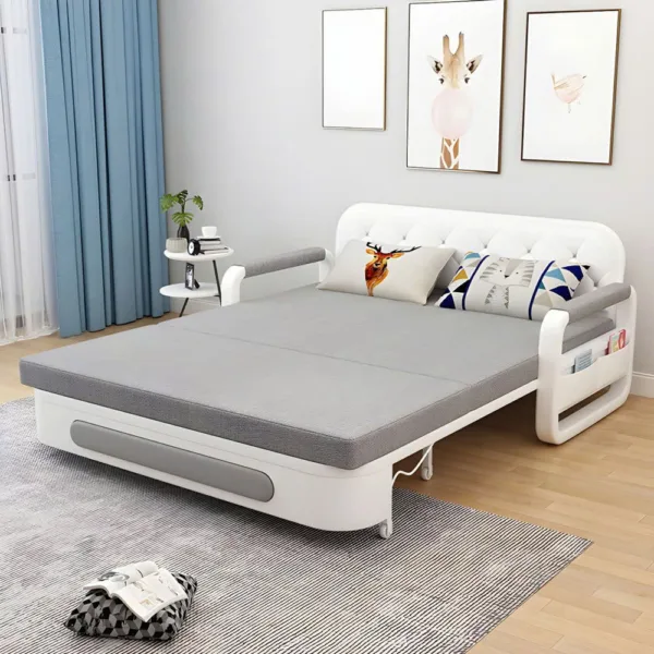 [Nệm Xơ Dừa Cao Cấp + Hộc Tủ Gỗ + Thép Tốt ] Sofa Kéo Thành Giường Thông Minh Nhập Khẩu Cao Cấp DAKITA