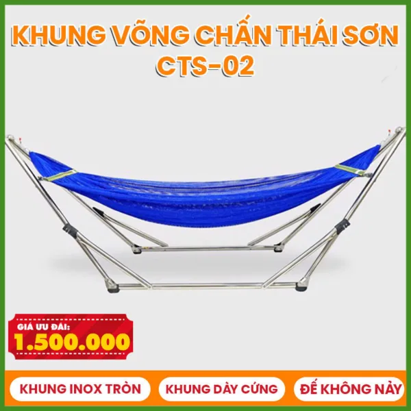 Khung Võng Chấn Thái Sơn Inox 100% Rất Dày CTS02