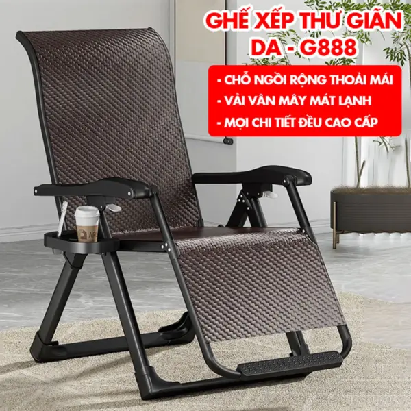 [VẢI VÂN MÂY CAO CẤP] GHẾ THƯ GIÃN CAO CẤP ĐÔNG Á DA-G888