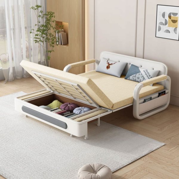 Sofa Giường Kéo Thông Minh Dakita -DKB-910- Màu Kem