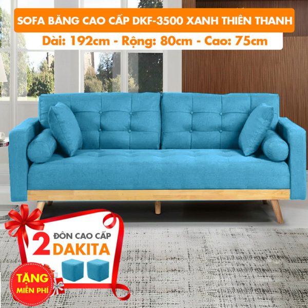 [Xanh Thiên Thanh] Sofa Băng Cao Cấp Xuất Khẩu DKF-3500