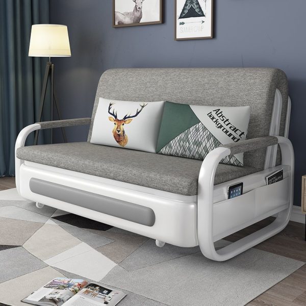 Sofa Giường Ngủ Thông Minh Dakita -DKB-910- Màu Xám