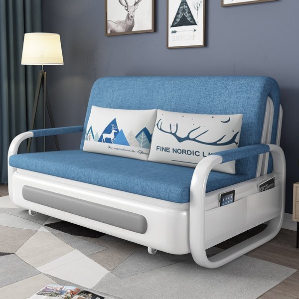 Sofa Giường Thông Minh Dakita -DKB-910- Màu Xanh Thiên Thanh