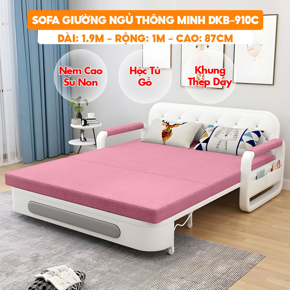 sofa-thong-minh-nem-cao-su-non-dkb-910-hong-3