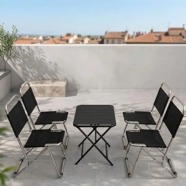 Ghế Lưới Cafe Inox Lưng Thấp - Ghế Câu Cá - Ghế Du Lịch Đủ Màu