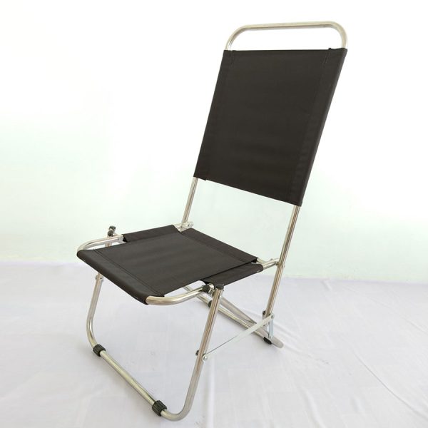 Ghế Lưới Cafe Inox Lưng Cao - Ghế Câu Cá - Ghế Du Lịch