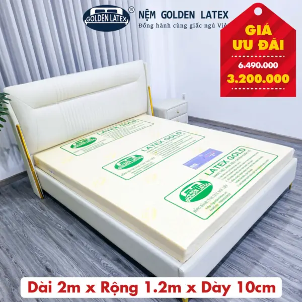 Nệm Latex Gold Goden Latex