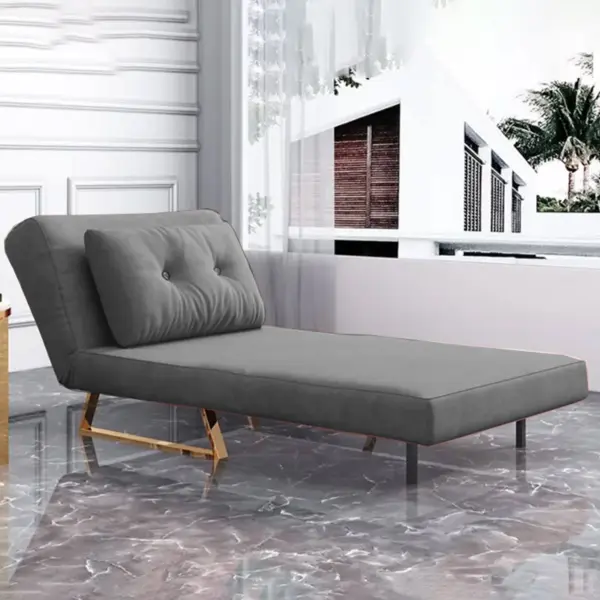 GHẾ SOFA GIƯỜNG ĐA NĂNG DAKITA DKS – Vải Nhung Cao Cấp – Khung Thép Chịu Tải 400kg
