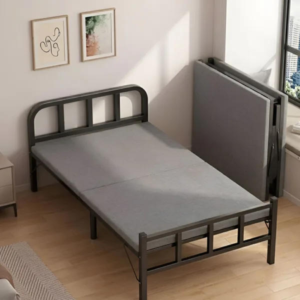 [Rộng 0.8m, 1m, 1.2m, 1.4m] Giường Ngủ Có Nệm Gấp Gọn DAKITA DKN-803D [GIÁ RẺ - NGỦ CAO RÁO]
