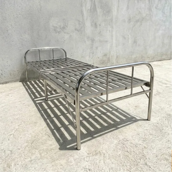 [Có rộng 0.8m, 1m, 1.2m, 1.4m, 1.6m] Giường Inox Xếp Gọn Thương Hiệu DAKITA [INOX SÁNG ĐẸP – CHẮC CHẮN]